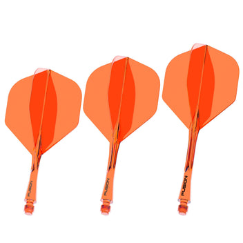 winmau-fusion-2-neon-orange-syst-me-int-gr-ailette-tige image 2
