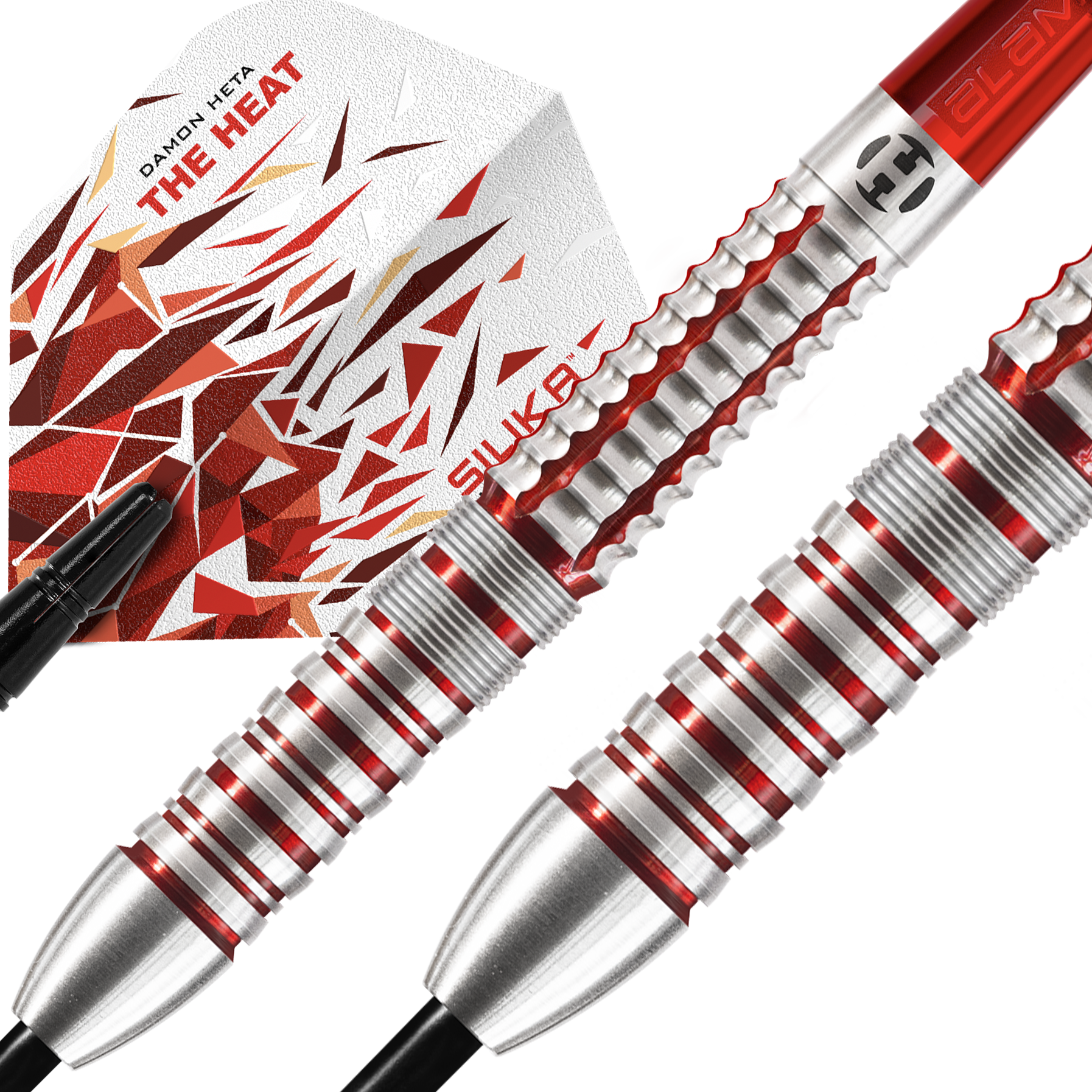 harrows-damon-heta-series-2-90-fl-chettes-acier-steeltip image 3