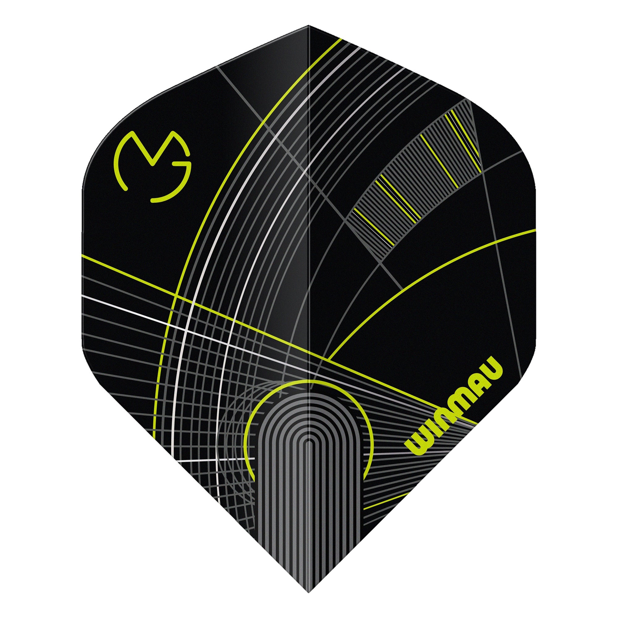 winmau-prism-delta-mvg-black-and-green-ailettes-2 image 3
