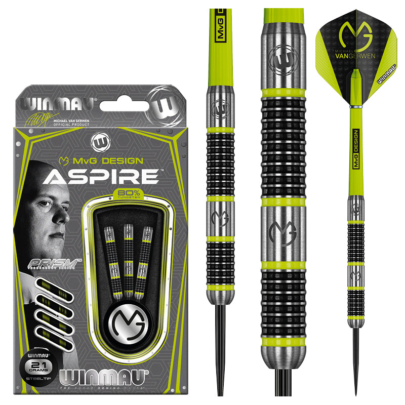 winmau-mvg-aspire-fl-chettes-steel-tip-michael-van-gerwen image 1