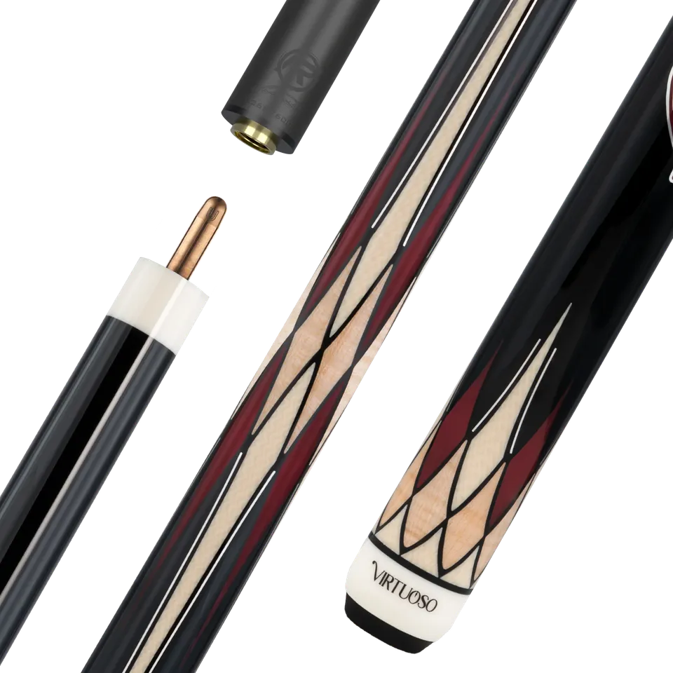 predator-crm-virtuoso-queue-carambole-3-bandes-noir-rouge image 1
