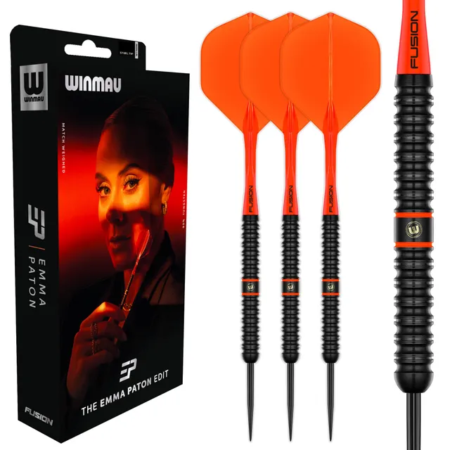 winmau-emma-paton-edit-fl-chettes-pointe-acier-23g-90-tungst-ne image 1