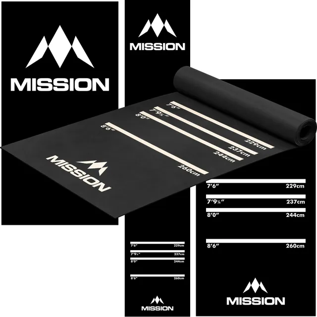 mission-darts-tapis-pro-caoutchouc-heavy-duty-noir image 1
