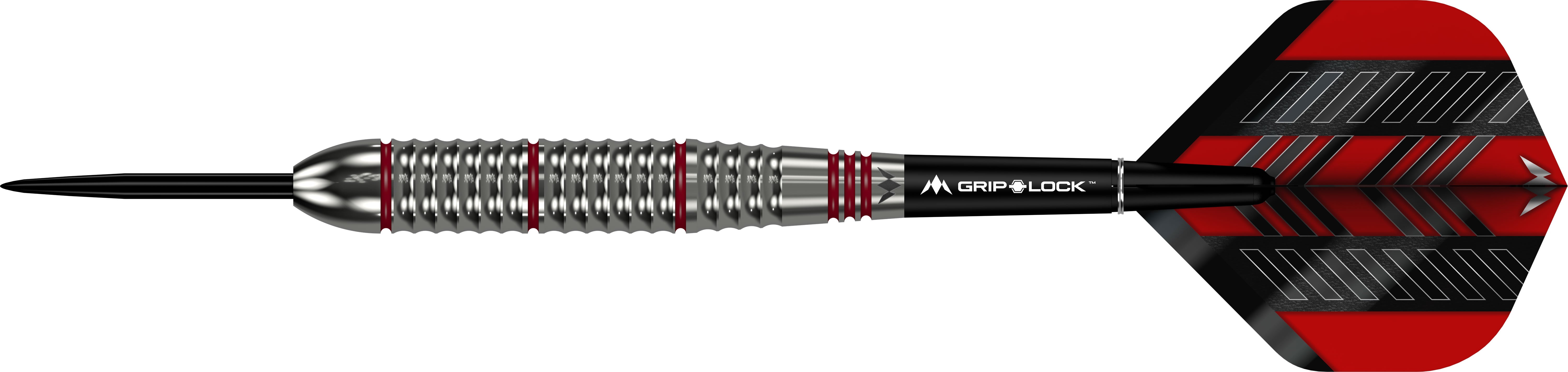 mission-darts-rogue-fl-chettes-acier-laiton-22-g-argent-rouge image 2