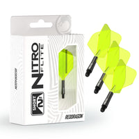 red-dragon-darts-nitro-flite-integrated-vol-et-tige-int-gr-s-noir-et-jaune image 3