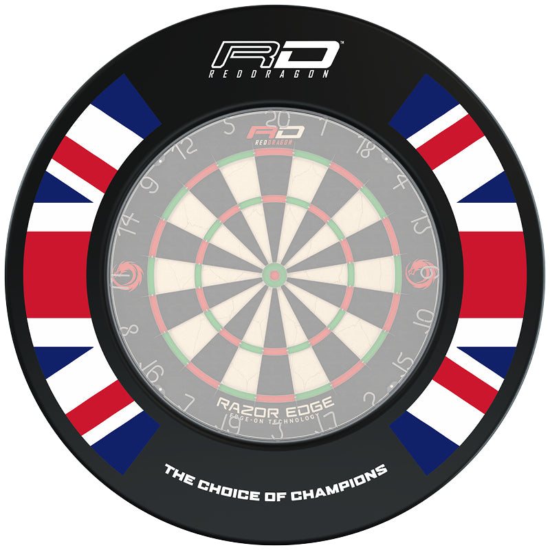 red-dragon-united-kingdom-dartboard-surround-protection-cible-polym-re image 2