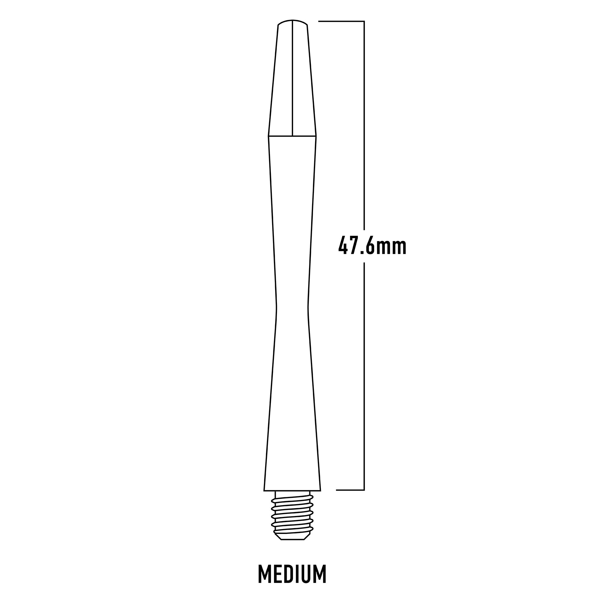 harrows-speedline-tiges-medium-47-6mm-x3 image 3