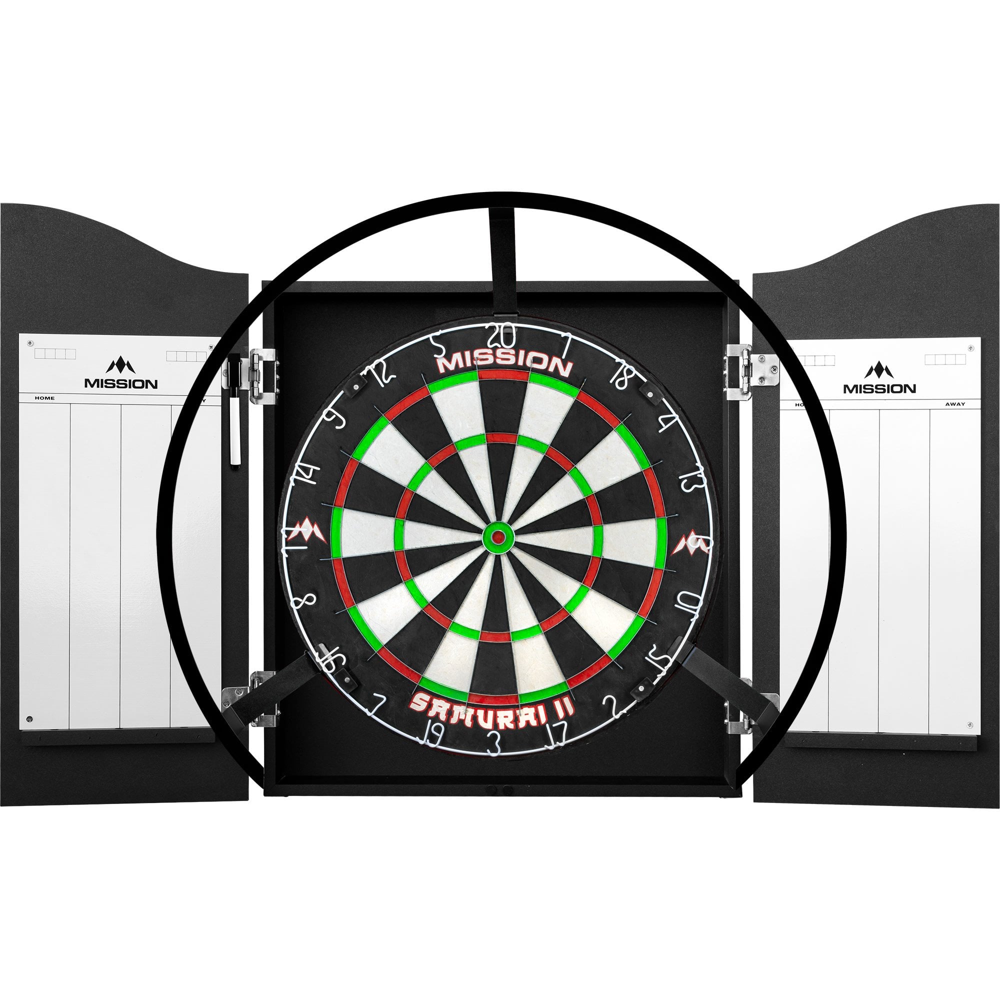 mission-darts-torus-270-clairage-cible-fl-chettes-blanc-vif image 5