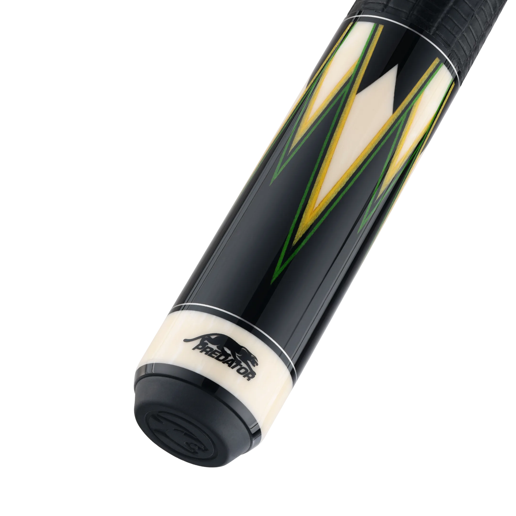 predator-true-splice-16-b-ne-points-vert-jaune-queue-de-pool-wrap-cuir image 4