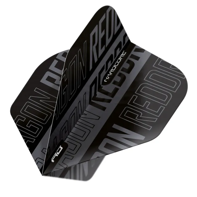 red-dragon-darts-hardcore-xt-standard-ailes-de-fl-chettes-noir-gris-pack-de-4-je image 1