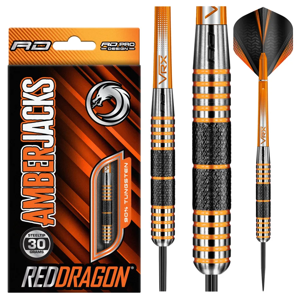 red-dragon-darts-amberjack-11-fl-chettes-acier image 1