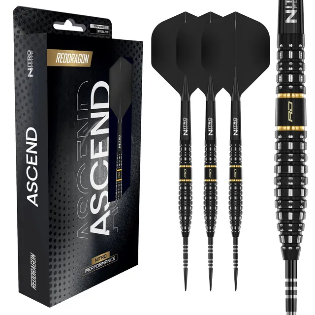 red-dragon-darts-ascend-torpedo-fl-chettes-pointe-acier-90-tungst-ne image 1