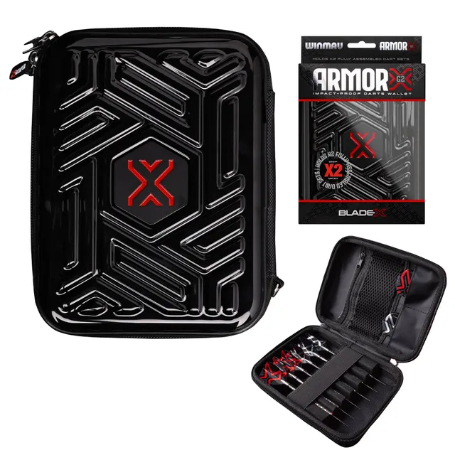 winmau-blade-x-armor-g2-tui-de-fl-chettes-rigide-noir image 1