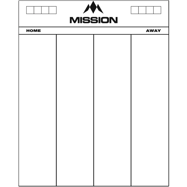 mission-darts-marker-board-501-tableau-de-score-effa-able-blanc image 1
