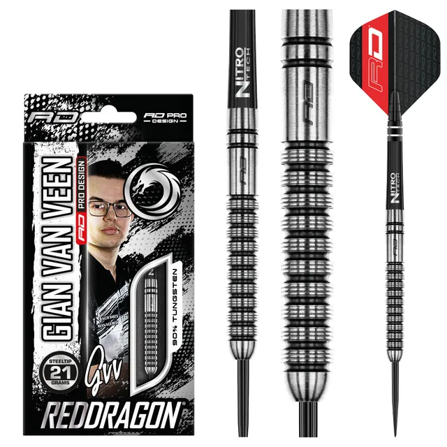 red-dragon-darts-gian-van-veen-fl-chettes-steel-tip-24g-sign-e image 1