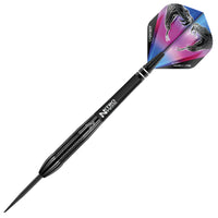 red-dragon-darts-peter-wright-snakebite-3-noir-fl-chettes-pointe-acier image 3