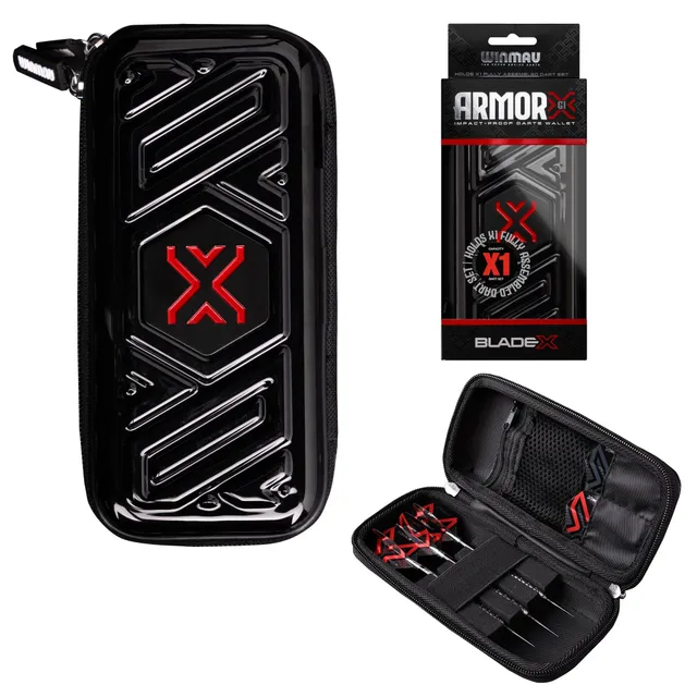 winmau-blade-x-armor-g1-tui-portefeuille-pour-fl-chettes-noir image 1