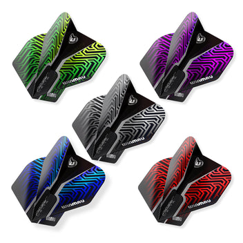 winmau-prism-delta-flight-collection-ailettes-de-fl-chettes-lot-5-coloris image 3