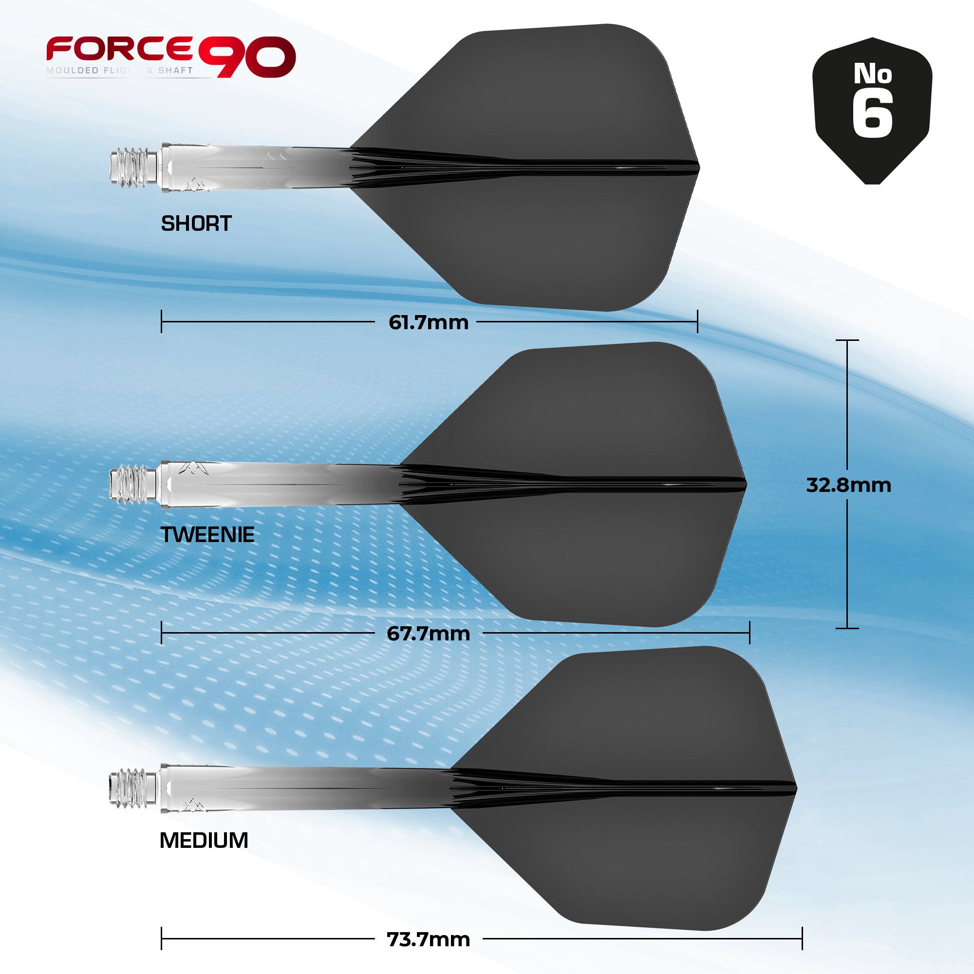 mission-darts-force-90-gradient-no6-standard-noir-syst-me-vol-tige-moul image 4