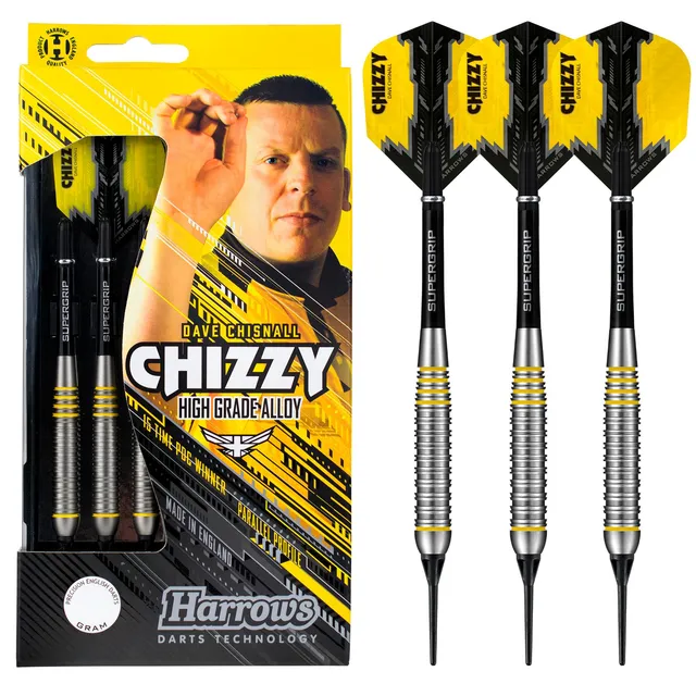 harrows-chizzy-laiton-alliage-fl-chettes-pointe-souple image 1