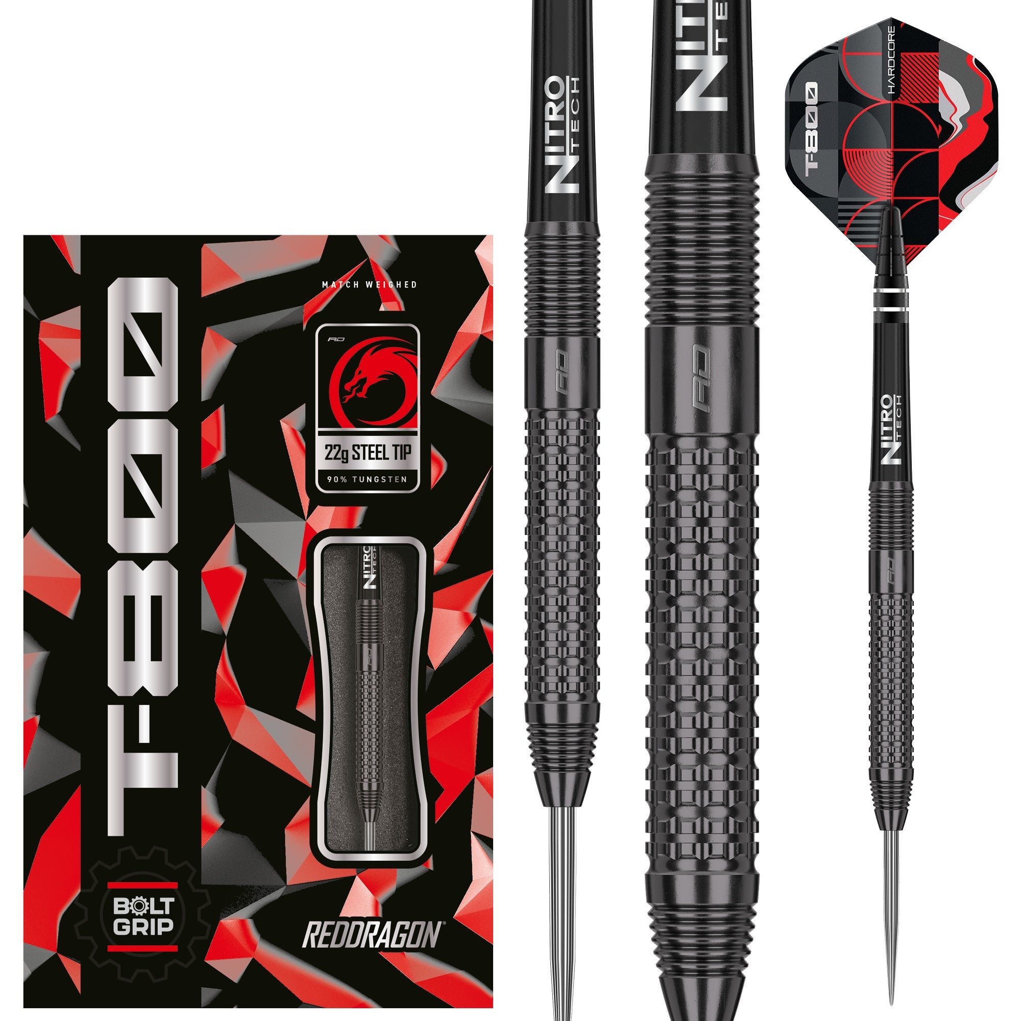 red-dragon-darts-t-800-fl-chettes-steeltip-90-tungst-ne image 1