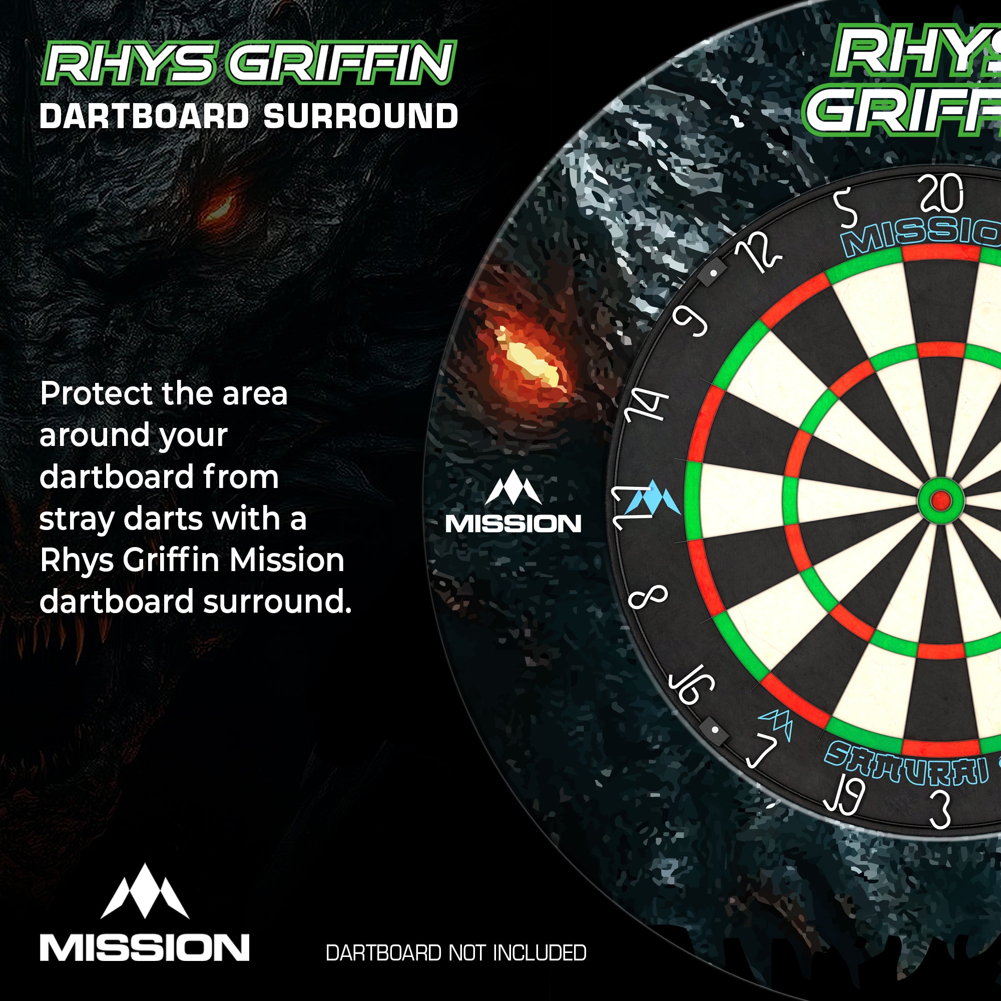 mission-surround-rhys-griffin-pour-cible-steel-tip-polym-re image 2