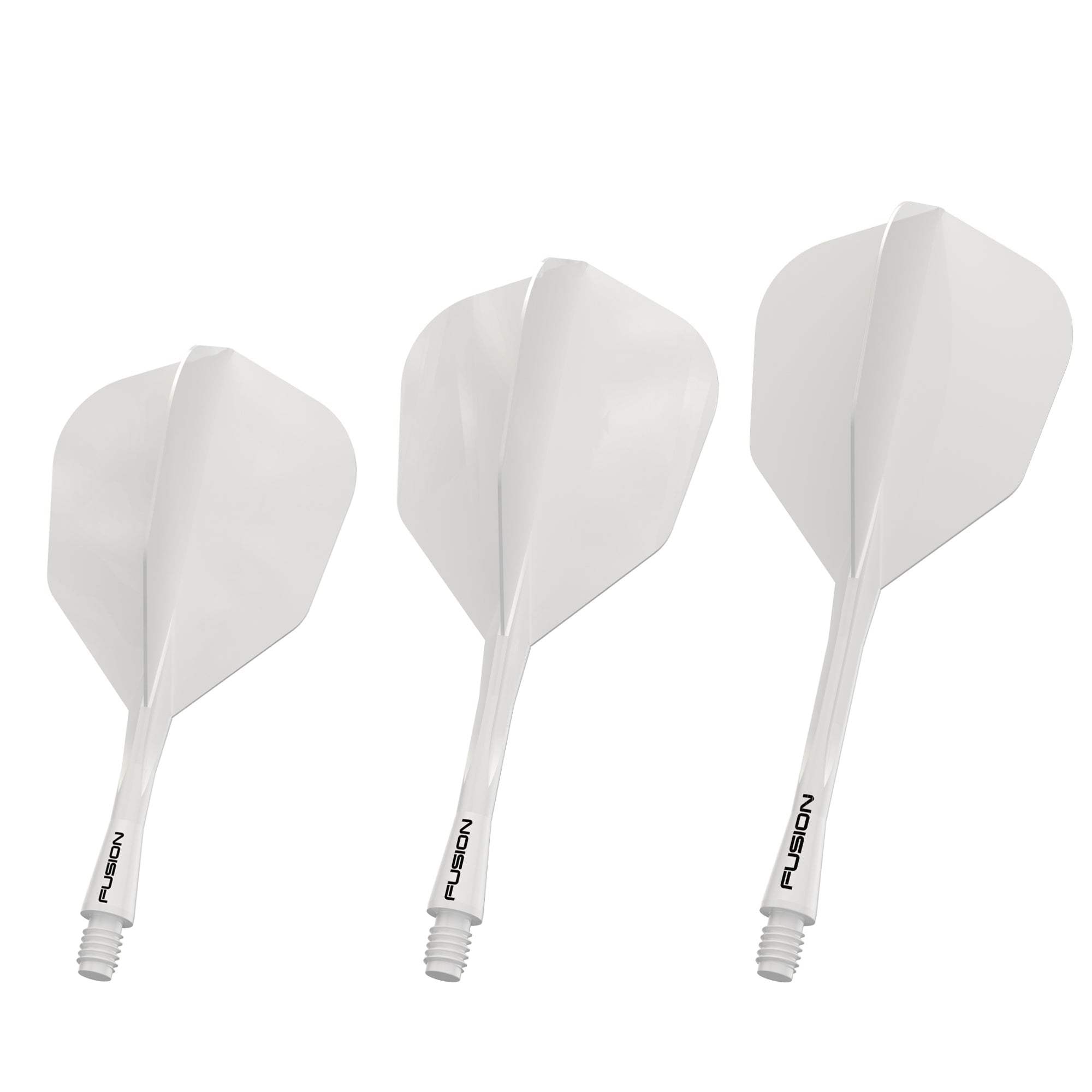 winmau-fusion-blanc-solide-transparent-court-6-vol-et-shaft-int-gr-s image 2