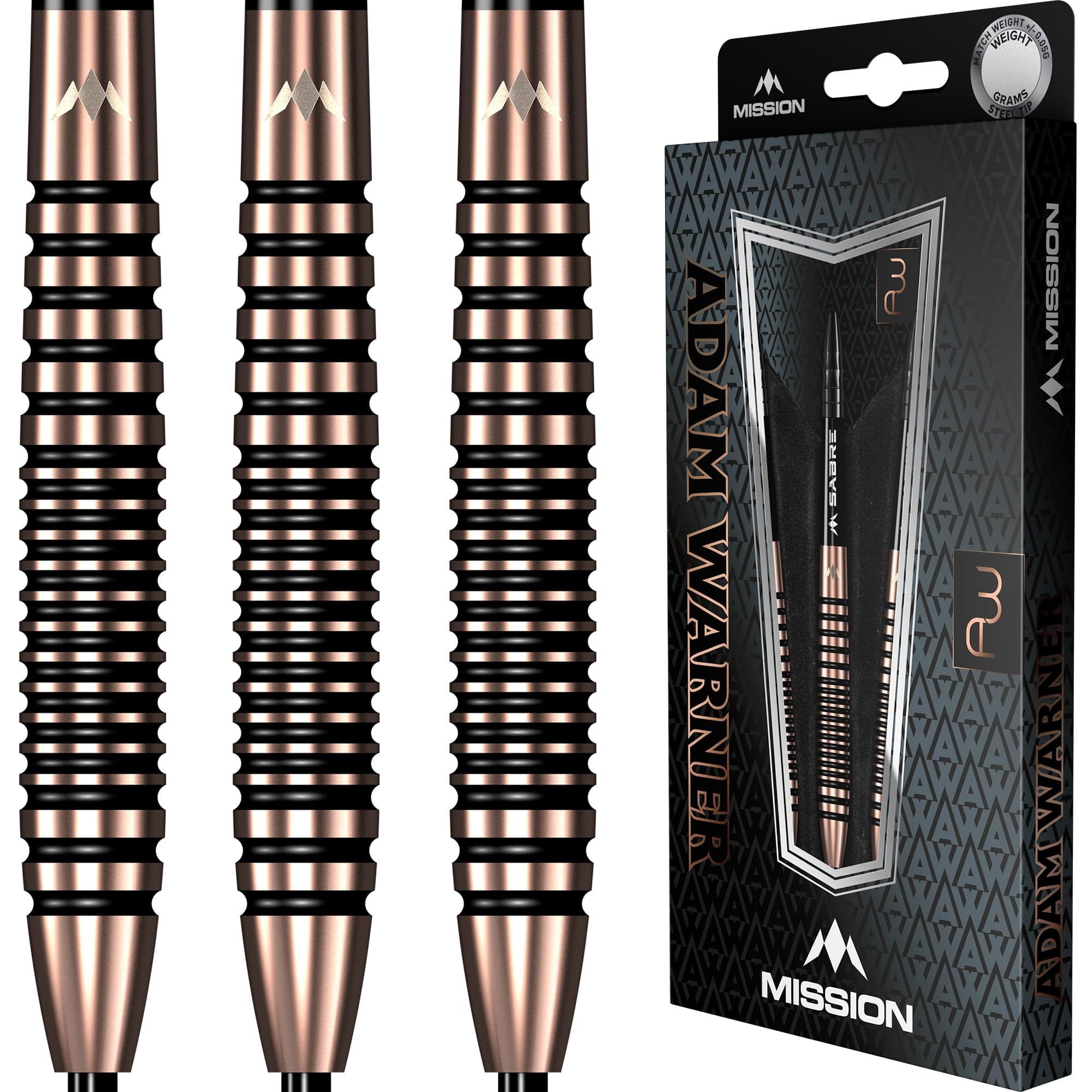 mission-adam-warner-fl-chettes-steel-tip-90-tungst-ne-bronze-titanium image 4