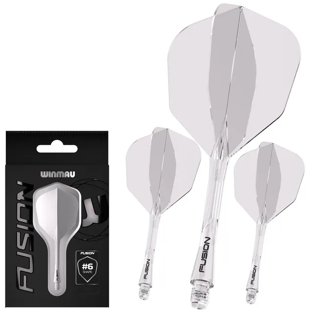 winmau-fusion-n-6-syst-me-int-gr-tige-et-ailette-transparent image 1