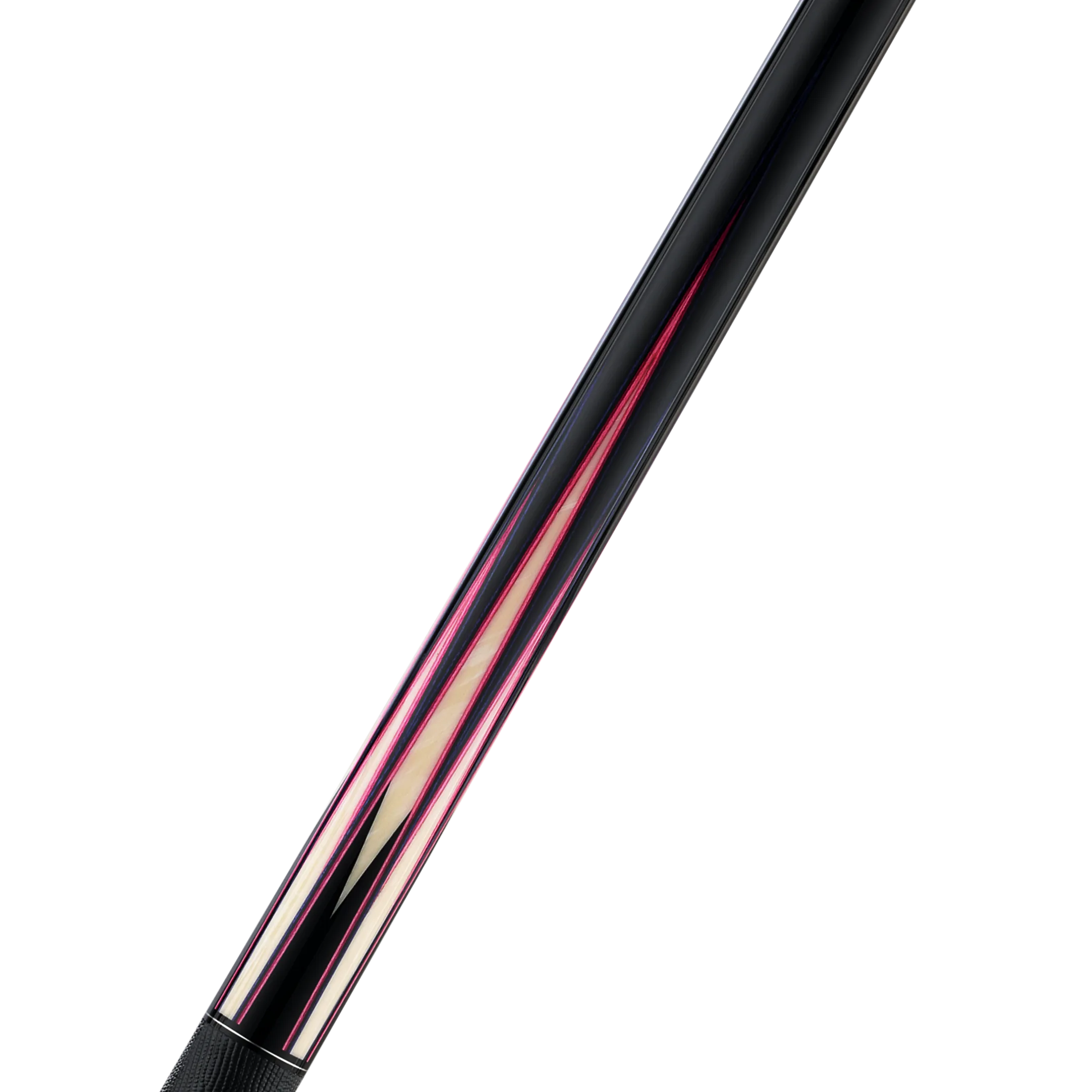 predator-true-splice-16-queue-de-billard-ebony-points-violet-rose-wrap-cuir image 2