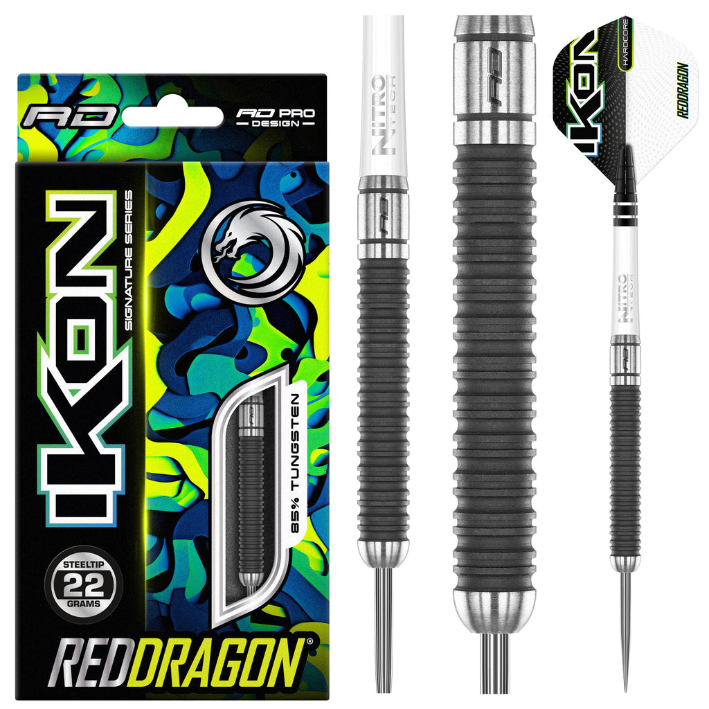 red-dragon-darts-ikon-1-4-brooklyn-grey-fl-chettes-grip-atomis image 1