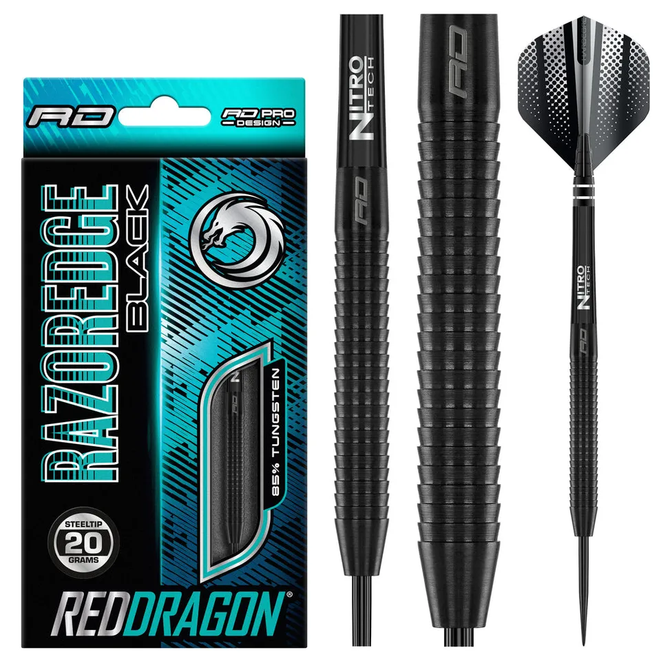 red-dragon-darts-razor-edge-black-fl-chettes-tungst-ne-rev-tement-noir-pvd image 1