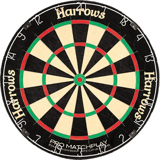 harrows-pro-matchplay-cible-bristle-professionnelle image 1