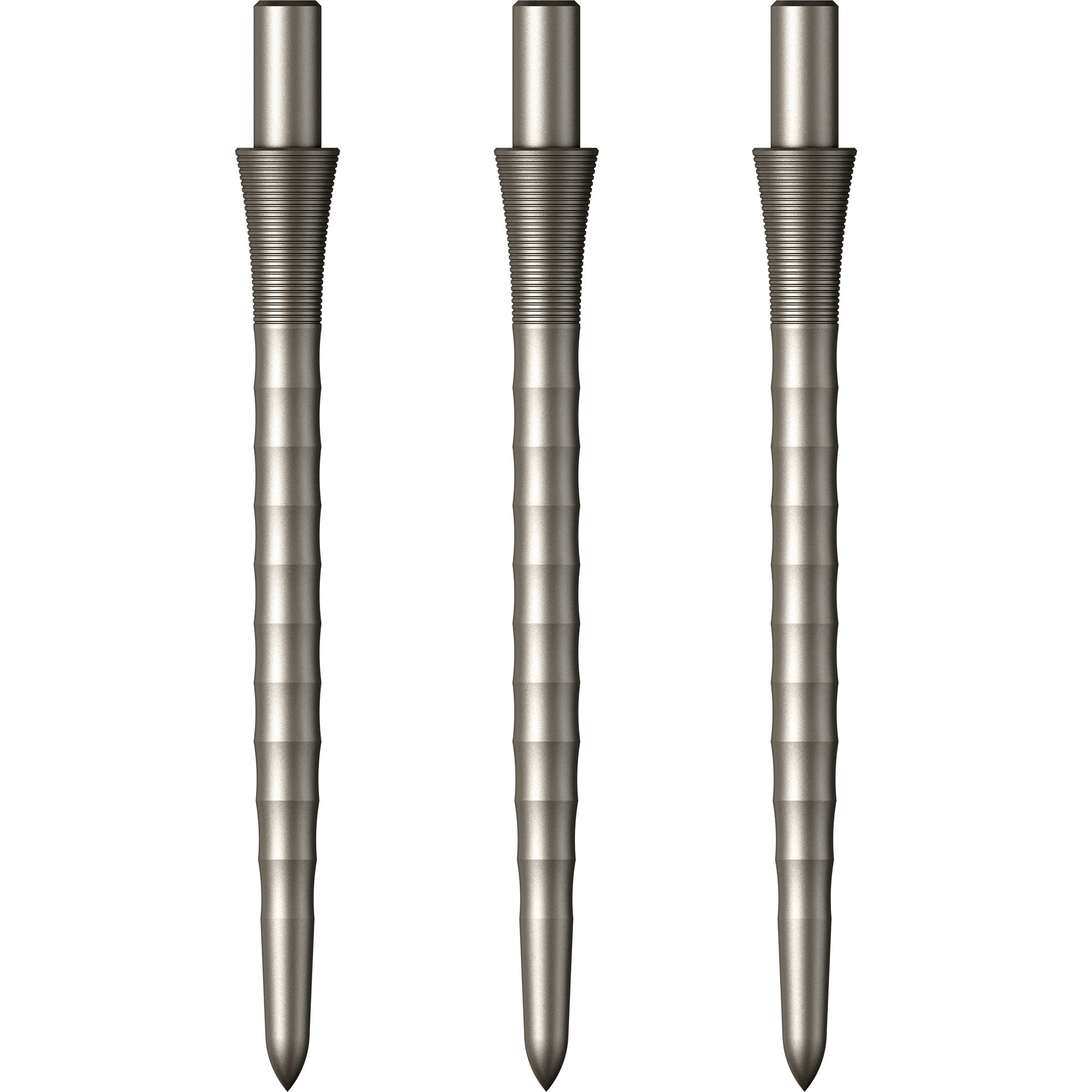 mission-darts-sniper-ripple-points-acier-argent-28mm-32mm image 2