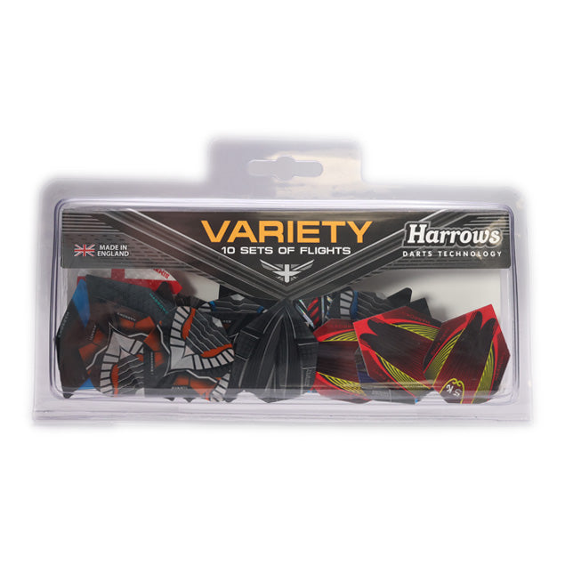 harrows-variety-flights-ailettes-assortiment-30-pi-ces image 1