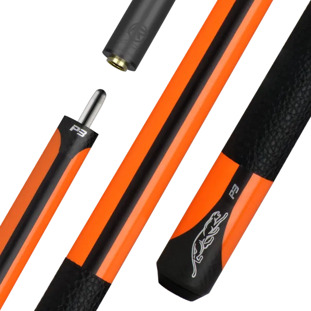 predator-p3-flare-orange-queue-de-billard-wrap-leather-luxe image 1