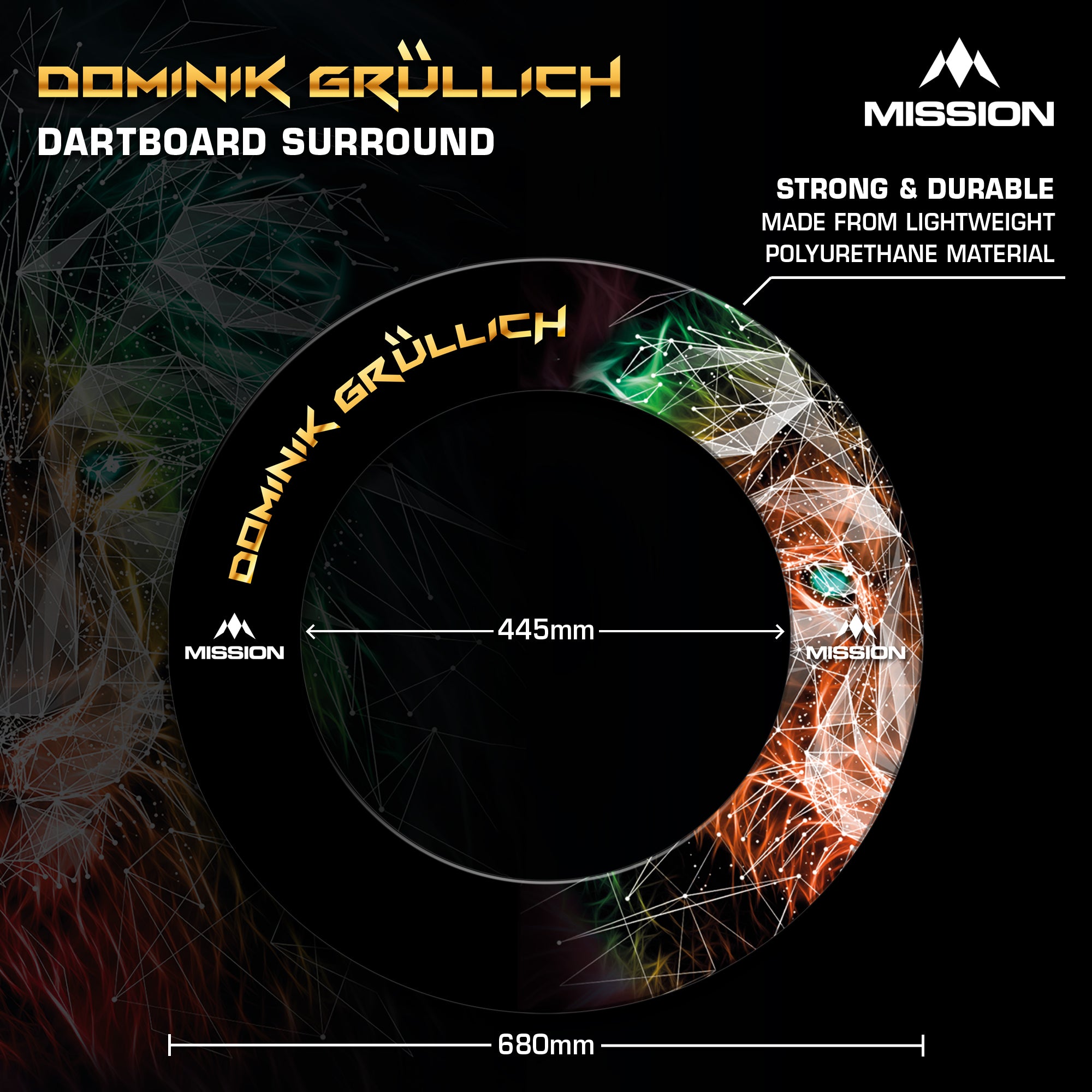 mission-darts-surround-joueur-dominik-gr-llich-polym-re-noir image 4