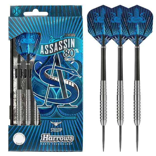 harrows-assassin-80-24g-fl-chettes-pointe-acier-steel-tip image 1