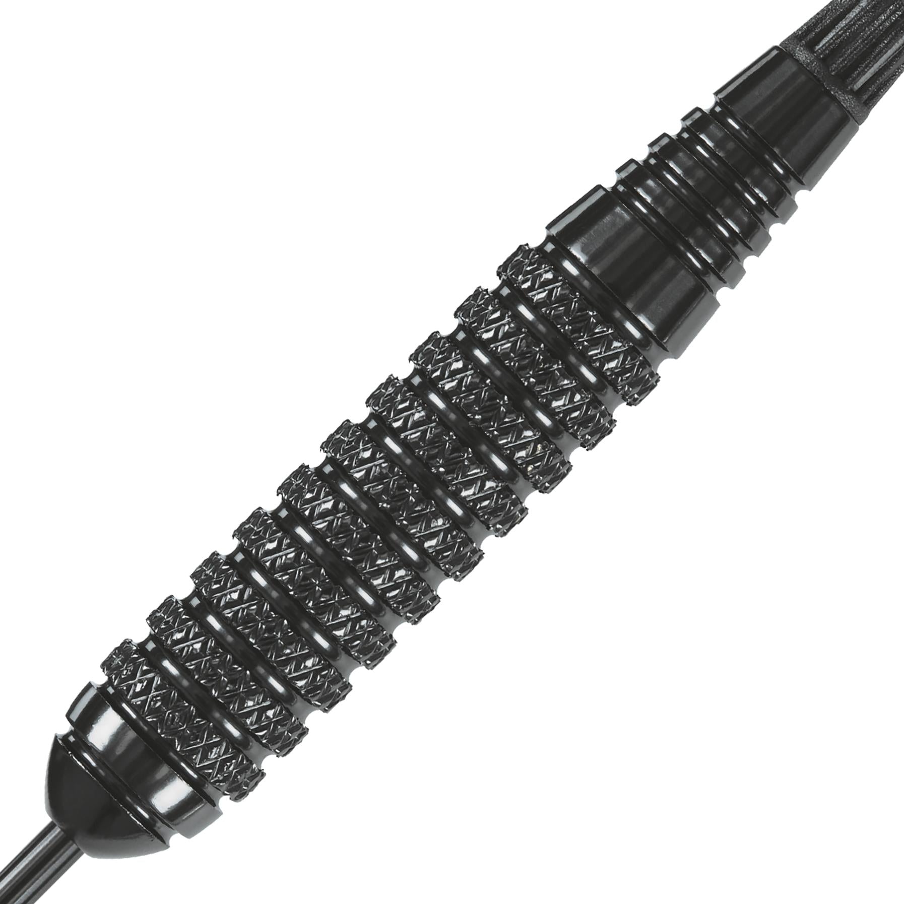 harrows-black-arrow-fl-chettes-pointe-acier-23g-laiton-noir image 2