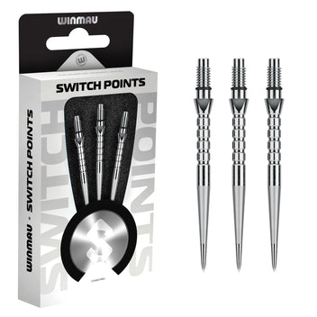 winmau-switch-point-chain-silver-effect-pointes-interchangeables image 2