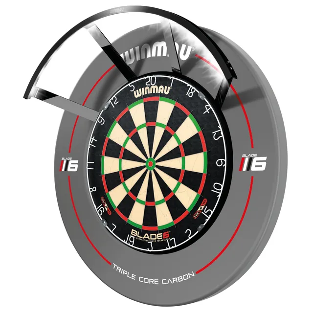 winmau-polaris-120-dartboard-light-clairage-cible-1200-lumens image 1
