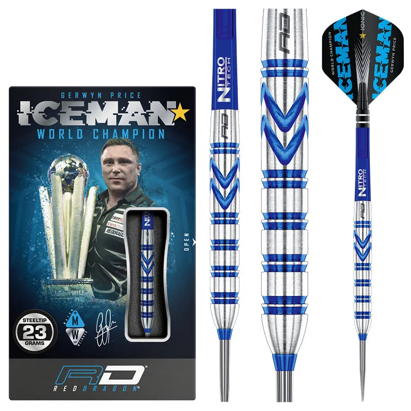 red-dragon-darts-gerwyn-price-blue-originals-fl-chettes-iceman-23g image 1