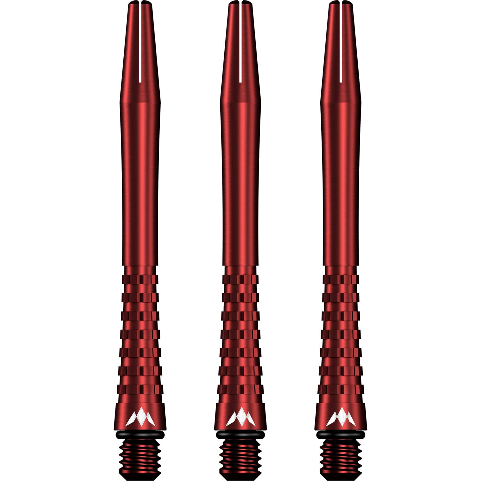 mission-darts-atom13-tiges-aluminium-rouge-short image 2