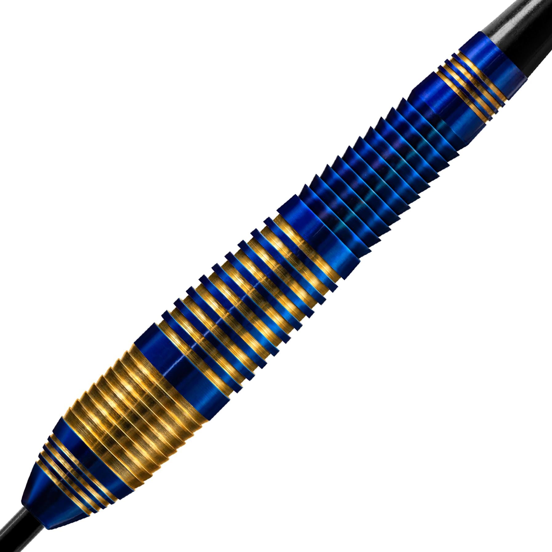 harrows-vivid-brass-blue-fl-chettes-pointe-acier image 2