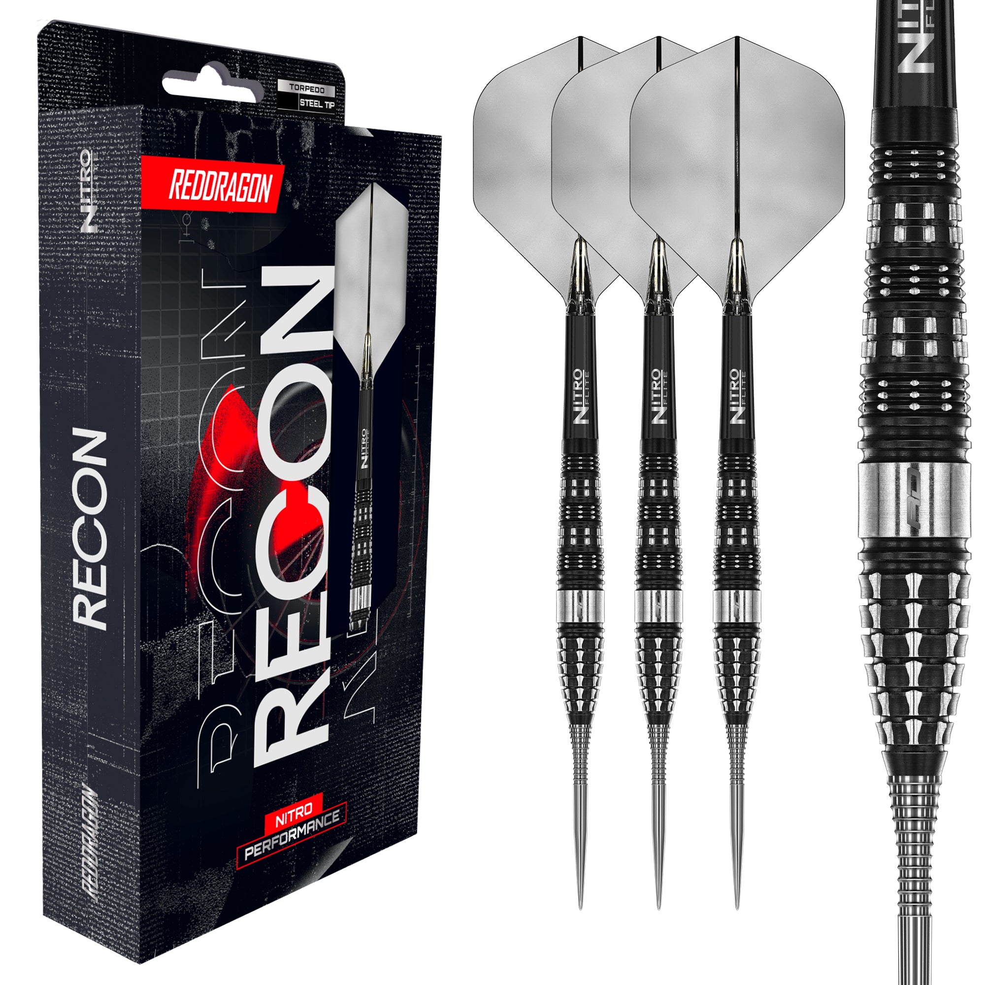 red-dragon-darts-recon-torpedo-fl-chettes-pointe-acier-90-tungst-ne image 7