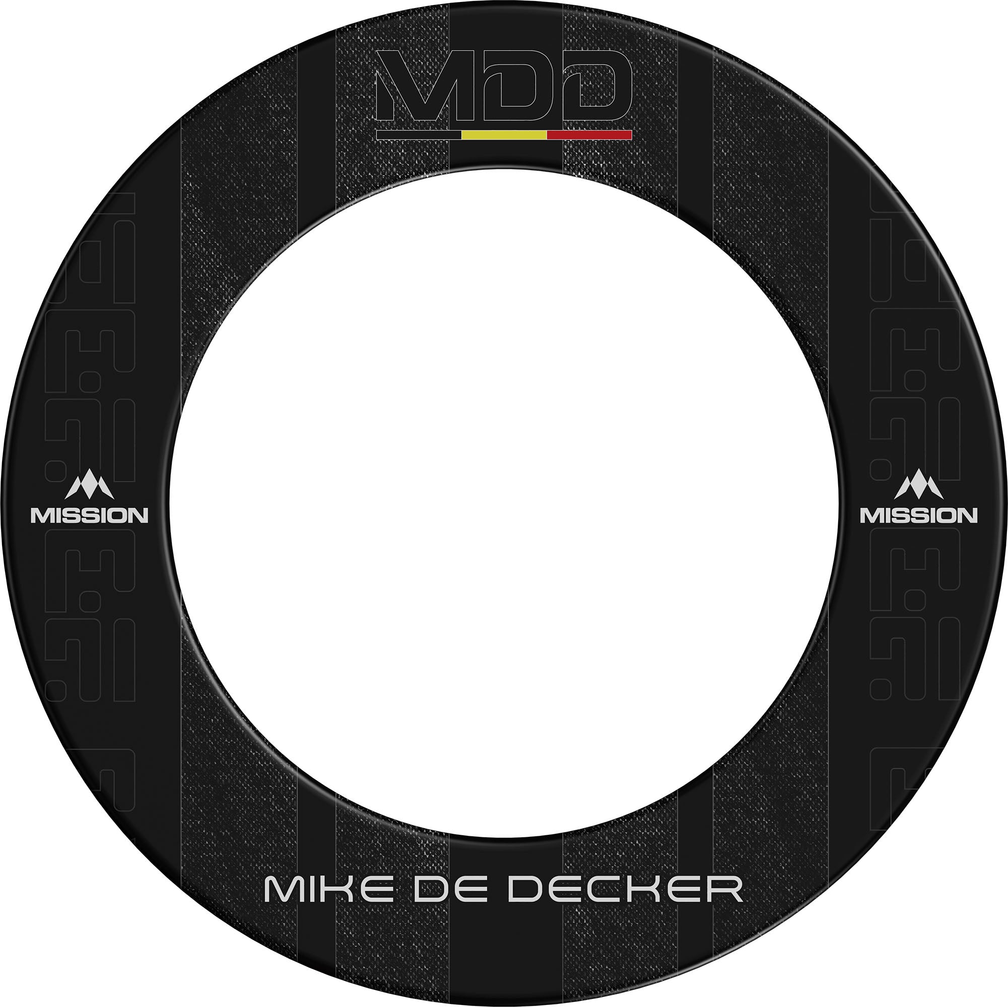 mission-darts-surround-tour-mike-de-decker-polym-re-noir-drapeau-belge image 1