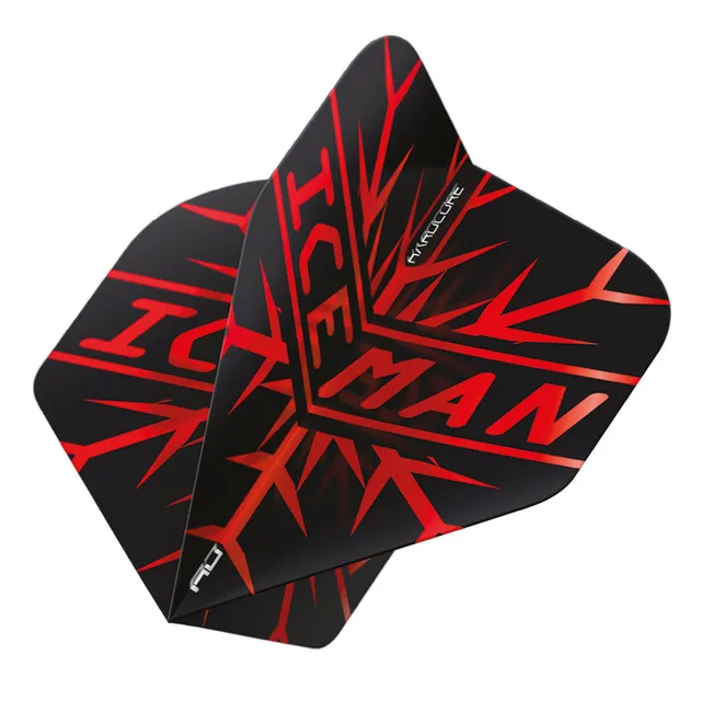 red-dragon-darts-gerwyn-price-red-hardcore-premium-ailettes-standard image 1
