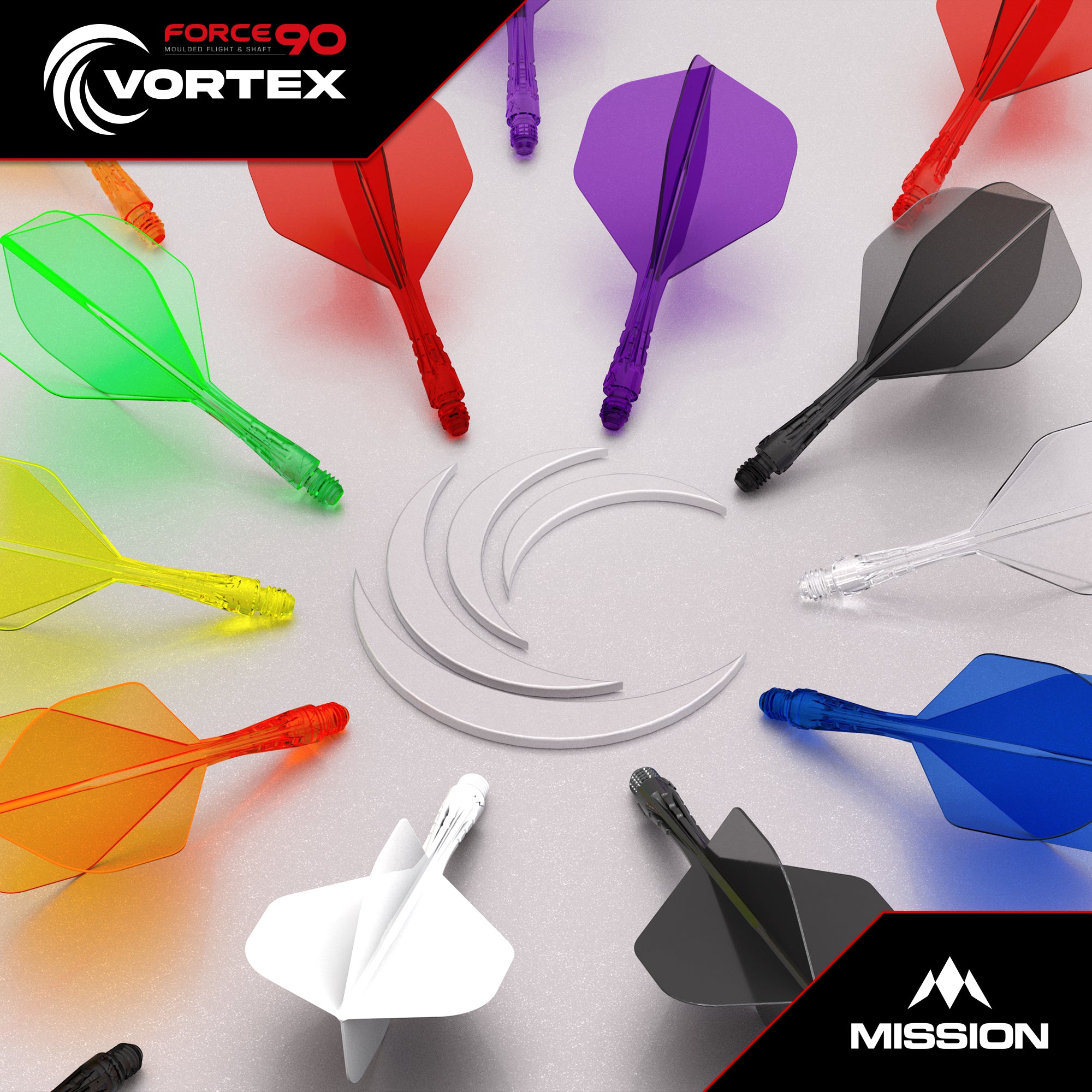 mission-darts-force-90-vortex-vol-tige-moul-e-standard-no2-violet-transparent image 2