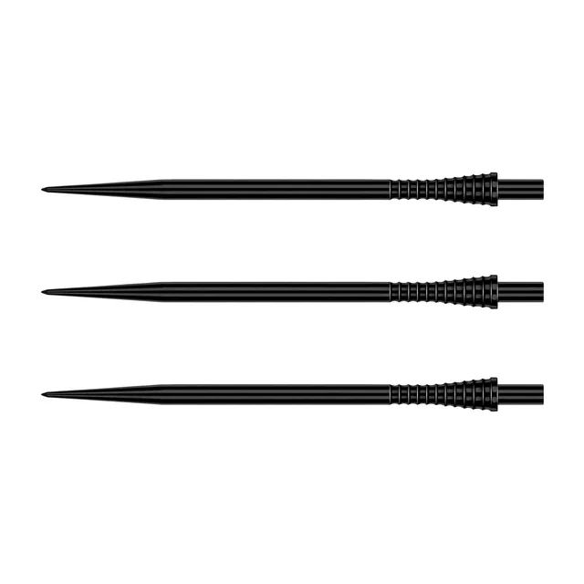 red-dragon-darts-raptor-pointes-noires-50mm-grip-rainur image 1