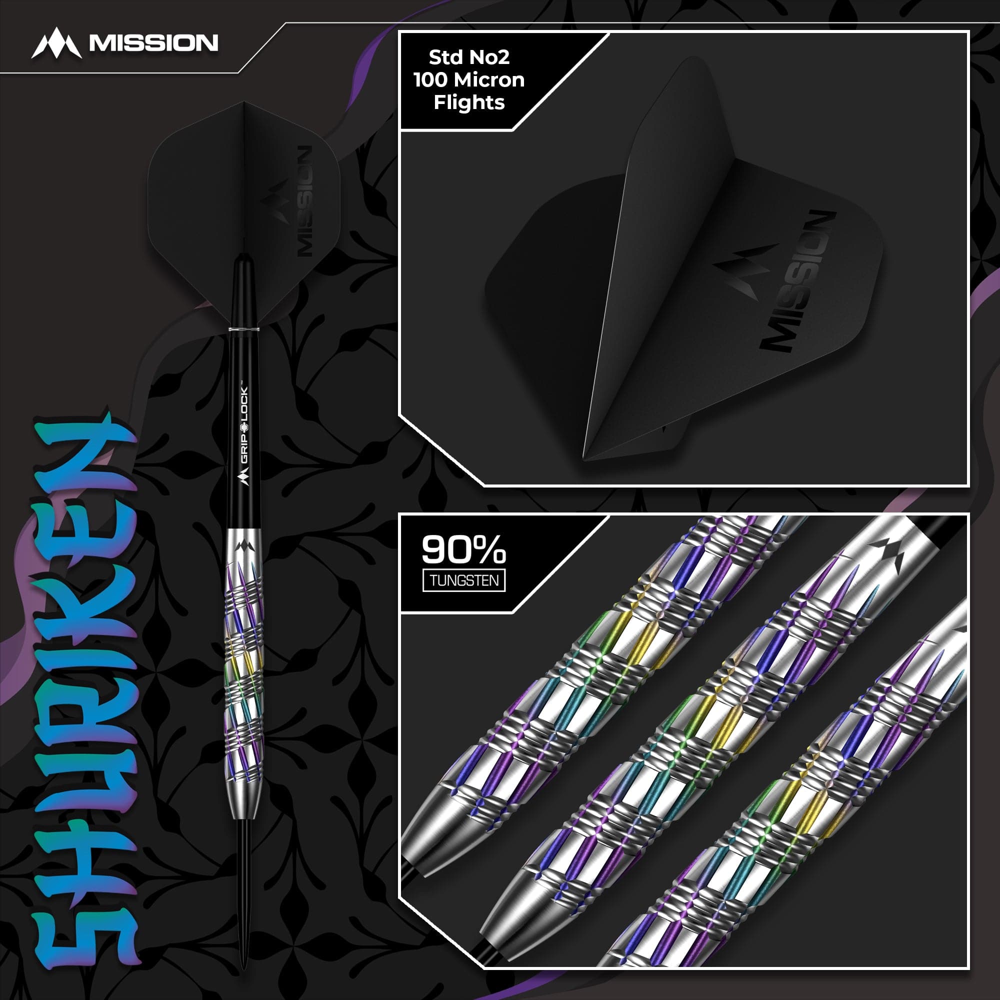 mission-darts-shuriken-steel-tip-90-tungst-ne-22g image 6